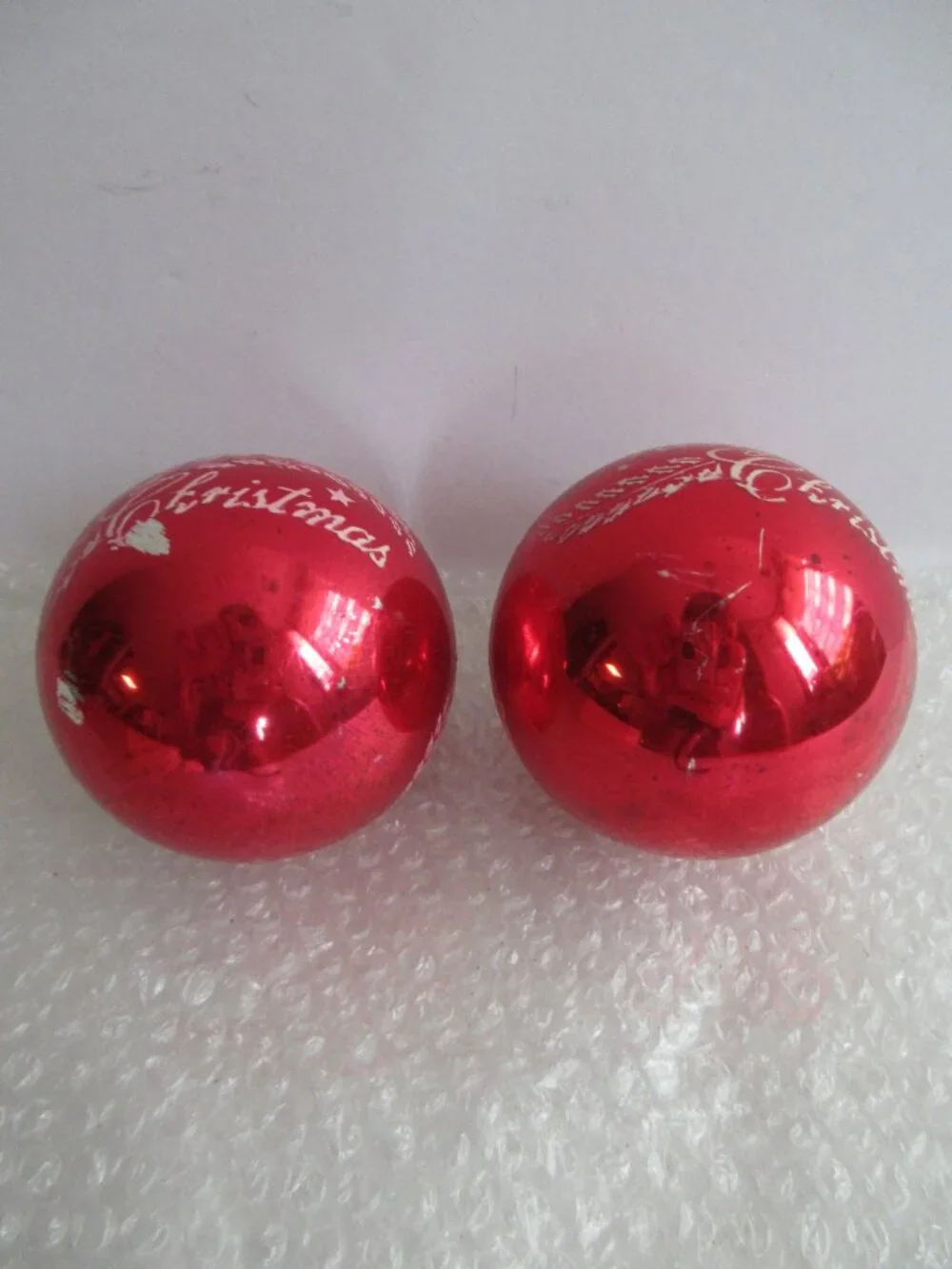Shiny Brite lot red